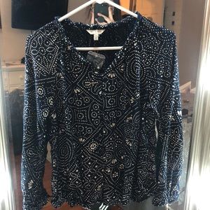 LuckyBrand button up blouse